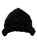 Solid Color Handmade Big Chunky Loop Helsinski Hat Beanie