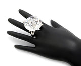 NYFASHION101 Women's Extra Big Rhinestone Fashion Stretch Ring
