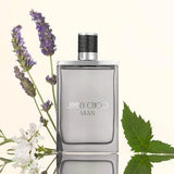 JIMMY CHOO Man Eau de Toilette - Long Lasting Fragrance with notes of Lavender, Pineapple Leaf & Patchouli - Sweet & Musky
