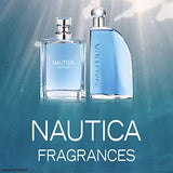 Nautica Blue Eau de Toilette 3.4 fl oz (Pack of 1), Notes of Basil, Jasmine, and Cedarwood, Men's Fragrance, Long Lasting, Everyday Fragrance, Travel Size