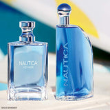 Nautica Blue Eau de Toilette 3.4 fl oz (Pack of 1), Notes of Basil, Jasmine, and Cedarwood, Men's Fragrance, Long Lasting, Everyday Fragrance, Travel Size