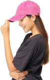 C.C Unisex Classic Blank Low Profile Cotton Unconstructed Baseball Cap Dad Hat