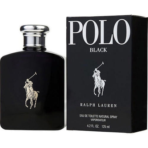 Ralph Lauren Polo Black Eau de Toilette Spray, 4.2 Ounce
