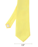 Men's Solid Color Polyester Tie PS00