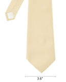 Men's Solid Color Polyester Tie PS00