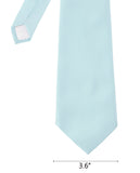 Men's Solid Color Polyester Tie PS00