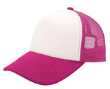 NYFASHION101 Blank Mesh Adjustable Snapback Cotton 6-Panel Trucker Hat Cap