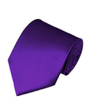 Men's Solid Color Polyester Tie PS00