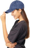 C.C Unisex Classic Blank Low Profile Cotton Unconstructed Baseball Cap Dad Hat