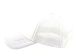 NYFASHION101 Blank Mesh Adjustable Snapback Cotton 6-Panel Trucker Hat Cap