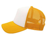 NYFASHION101 Blank Mesh Adjustable Snapback Cotton 6-Panel Trucker Hat Cap