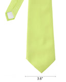 Men's Solid Color Polyester Tie PS00
