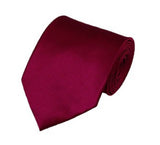 Men's Solid Color Polyester Tie PS00