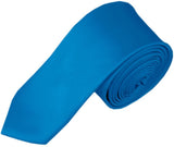 NYFASHION101 Boys' Kids' Children's Solid Color 48" Neck Tie