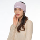 C.C Sequin Headwrap for Women - Stretchable Soft Warm Knit Winter Headband Ear Warmer (Hot Pink)