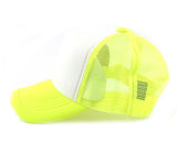 NYFASHION101 Blank Mesh Adjustable Snapback Cotton 6-Panel Trucker Hat Cap