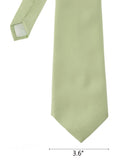 Men's Solid Color Polyester Tie PS00