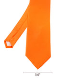 Men's Solid Color Polyester Tie PS00