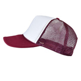 NYFASHION101 Blank Mesh Adjustable Snapback Cotton 6-Panel Trucker Hat Cap