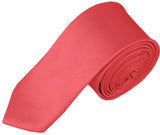 NYFASHION101 Boys' Kids' Children's Solid Color 48" Neck Tie