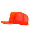 NYFASHION101 Blank Mesh Adjustable Snapback Cotton 6-Panel Trucker Hat Cap