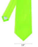 Men's Solid Color Polyester Tie PS00