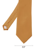 Men's Solid Color Polyester Tie PS00