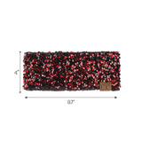 C.C Sequin Headwrap for Women - Stretchable Soft Warm Knit Winter Headband Ear Warmer (Hot Pink)