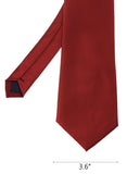 Men's Solid Color Polyester Tie PS00