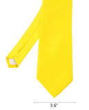 Men's Solid Color Polyester Tie PS00