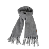 C.C Fall Winter Solid and Multicolored Woven Knit Scarf for Women