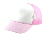 NYFASHION101 Blank Mesh Adjustable Snapback Cotton 6-Panel Trucker Hat Cap