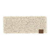 C.C Sequin Headwrap for Women - Stretchable Soft Warm Knit Winter Headband Ear Warmer (Hot Pink)