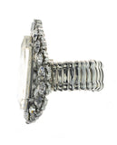 NYFASHION101 Women's Teardrop Stone Studs Fashion Stretch Ring