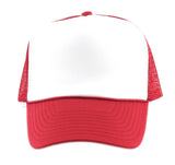 NYFASHION101 Blank Mesh Adjustable Snapback Cotton 6-Panel Trucker Hat Cap