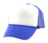 NYFASHION101 Blank Mesh Adjustable Snapback Cotton 6-Panel Trucker Hat Cap