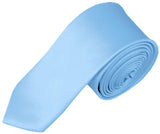 NYFASHION101 Boys' Kids' Children's Solid Color 48" Neck Tie