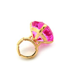 NYFASHION101 Women's Extra Big Rhinestone Fashion Stretch Ring