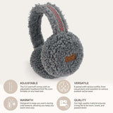 C.C Soft Winter Warm Adjustable Headband Ear Warmer Earmuffs