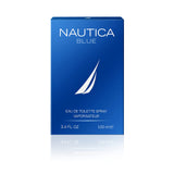 Nautica Blue Eau de Toilette 3.4 fl oz (Pack of 1), Notes of Basil, Jasmine, and Cedarwood, Men's Fragrance, Long Lasting, Everyday Fragrance, Travel Size