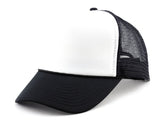 NYFASHION101 Blank Mesh Adjustable Snapback Cotton 6-Panel Trucker Hat Cap