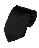 Men's Solid Color Polyester Tie PS00