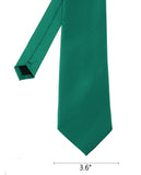 Men's Solid Color Polyester Tie PS00