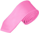 NYFASHION101 Boys' Kids' Children's Solid Color 48" Neck Tie