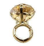 NYFASHION101 Women's Extra Big Rhinestone Fashion Stretch Ring