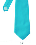 Men's Solid Color Polyester Tie PS00