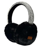 C.C Soft Winter Warm Adjustable Headband Ear Warmer Earmuffs