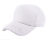 NYFASHION101 Blank Mesh Adjustable Snapback Cotton 6-Panel Trucker Hat Cap