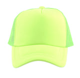 NYFASHION101 Blank Mesh Adjustable Snapback Cotton 6-Panel Trucker Hat Cap