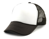 NYFASHION101 Blank Mesh Adjustable Snapback Cotton 6-Panel Trucker Hat Cap